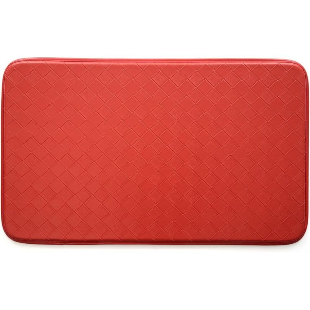 Stephan Roberts Anti-Fatigue Kitchen Faux Leather Non-Skid Cushioned Comfort
